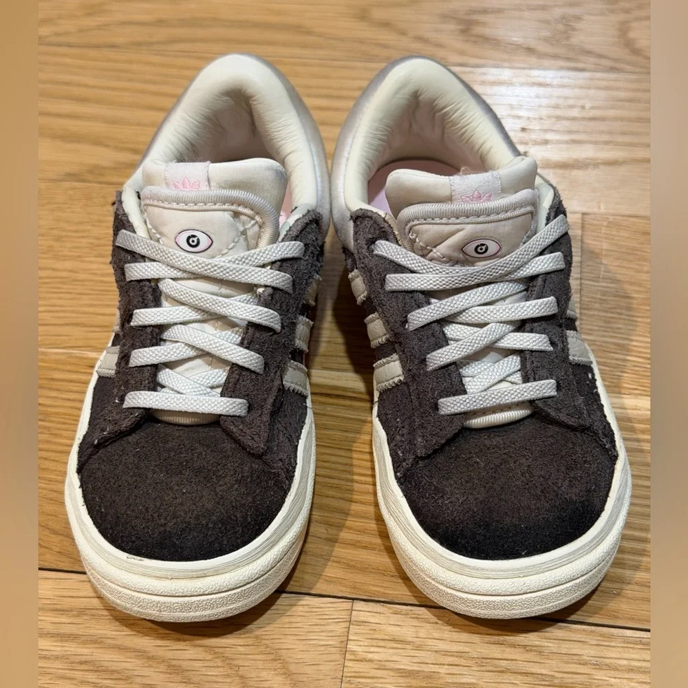 Adidas Bad Bunny Campus Sneakers Brown & White 9